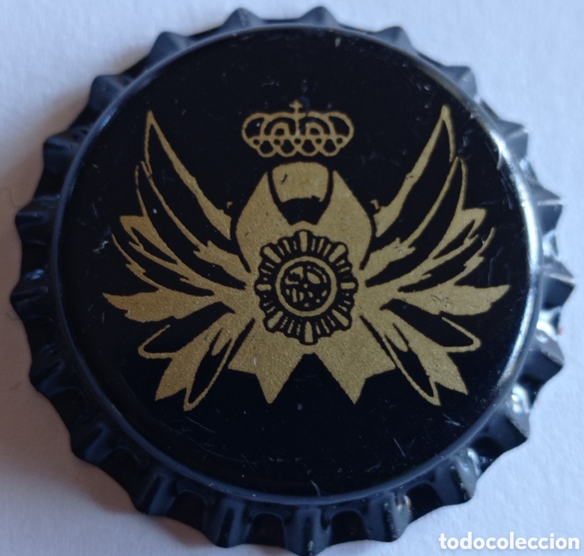 Coleccionismo de cervezas: CORONA CERVEZA 12/70 POLIC&Iacute;A NACIONAL