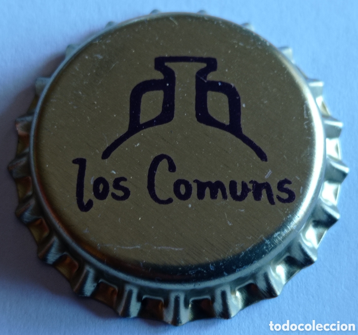 Coleccionismo de cervezas: CORONA VINO LOS COMUNS