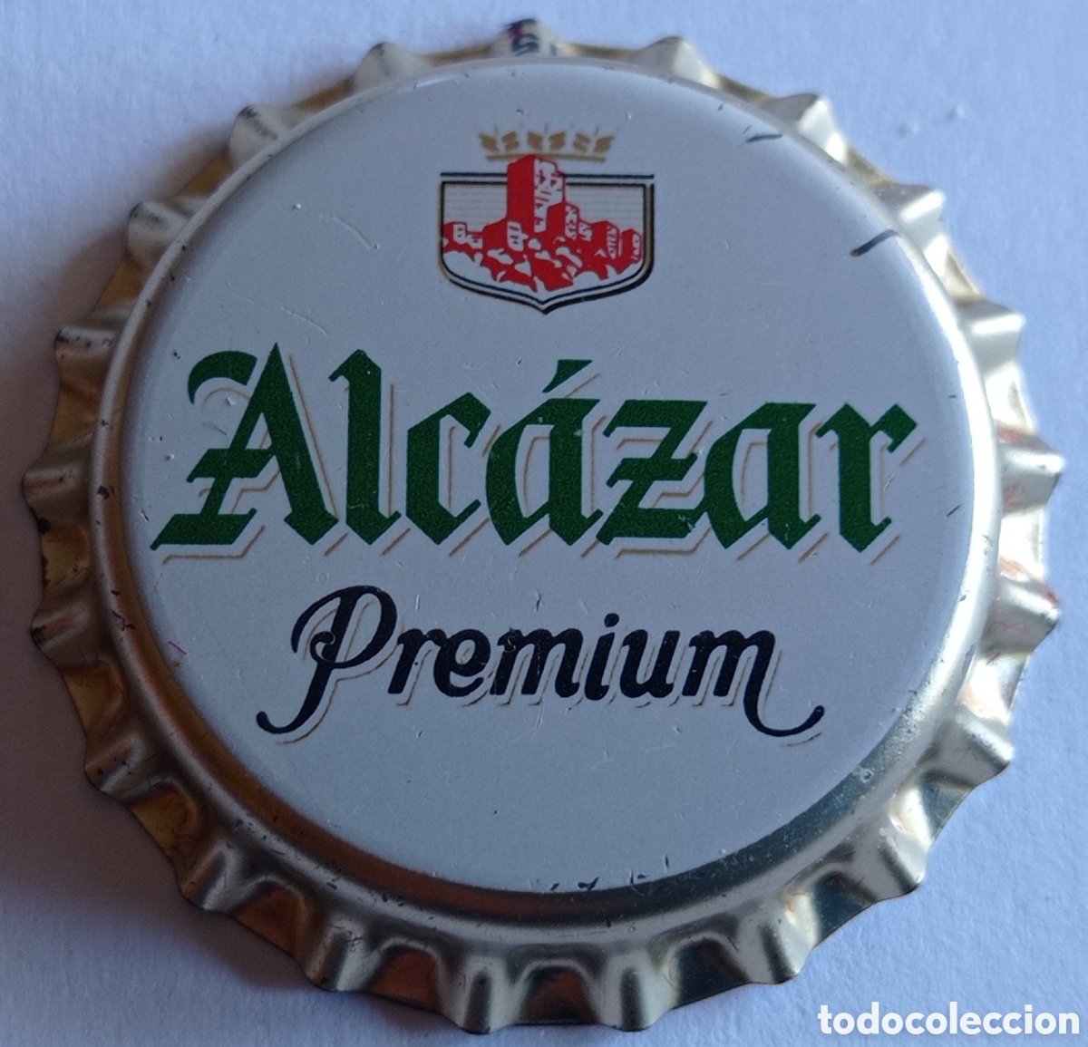 Coleccionismo de cervezas: CORONA CERVEZA ALCAZAR SIGNO E