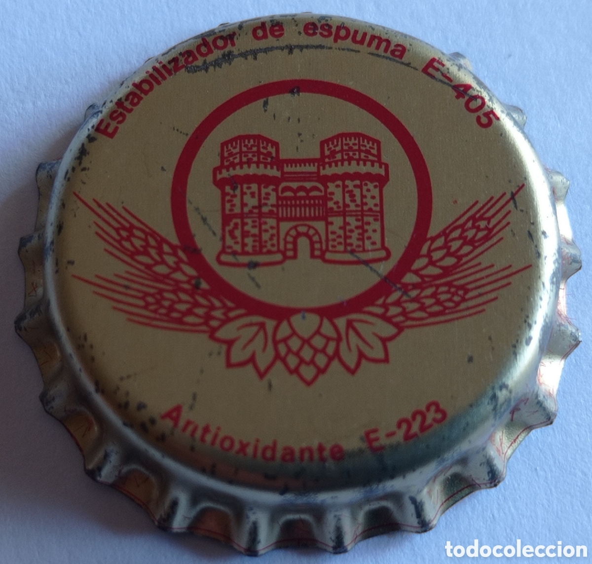 Coleccionismo de cervezas: CORONA CERVEZA TURIA SIGNO E - Foto 1