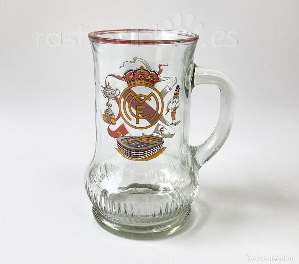 Coleccionismo de cervezas: Jarra de cerveza Real Madrid - Foto 1