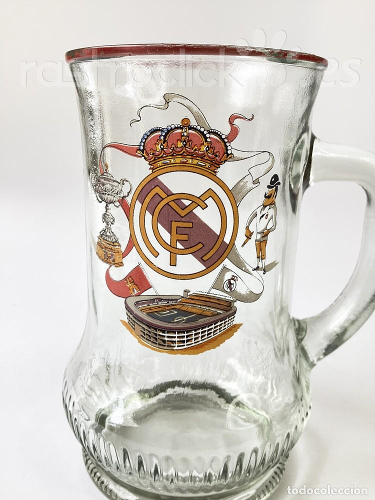 Coleccionismo de cervezas: Jarra de cerveza Real Madrid - Foto 5