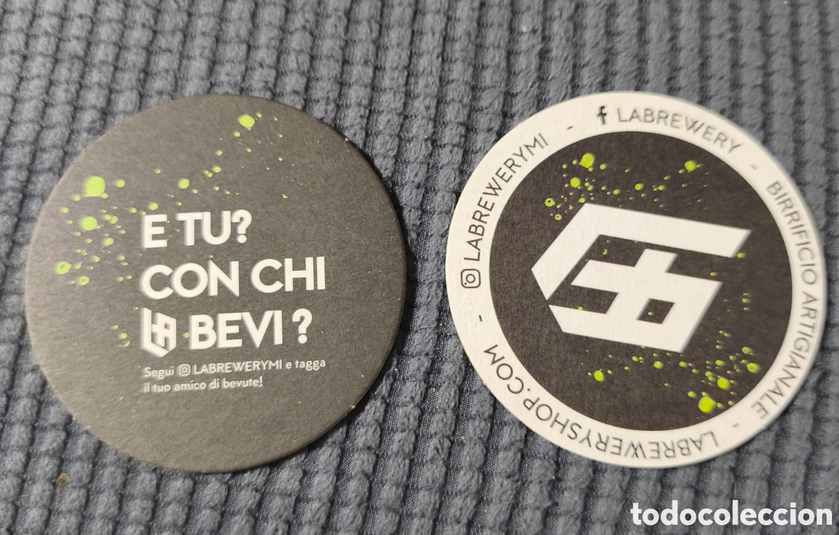 Coleccionismo de cervezas: POSAVASO DE CERVEZA ARTESANA ITALIANA