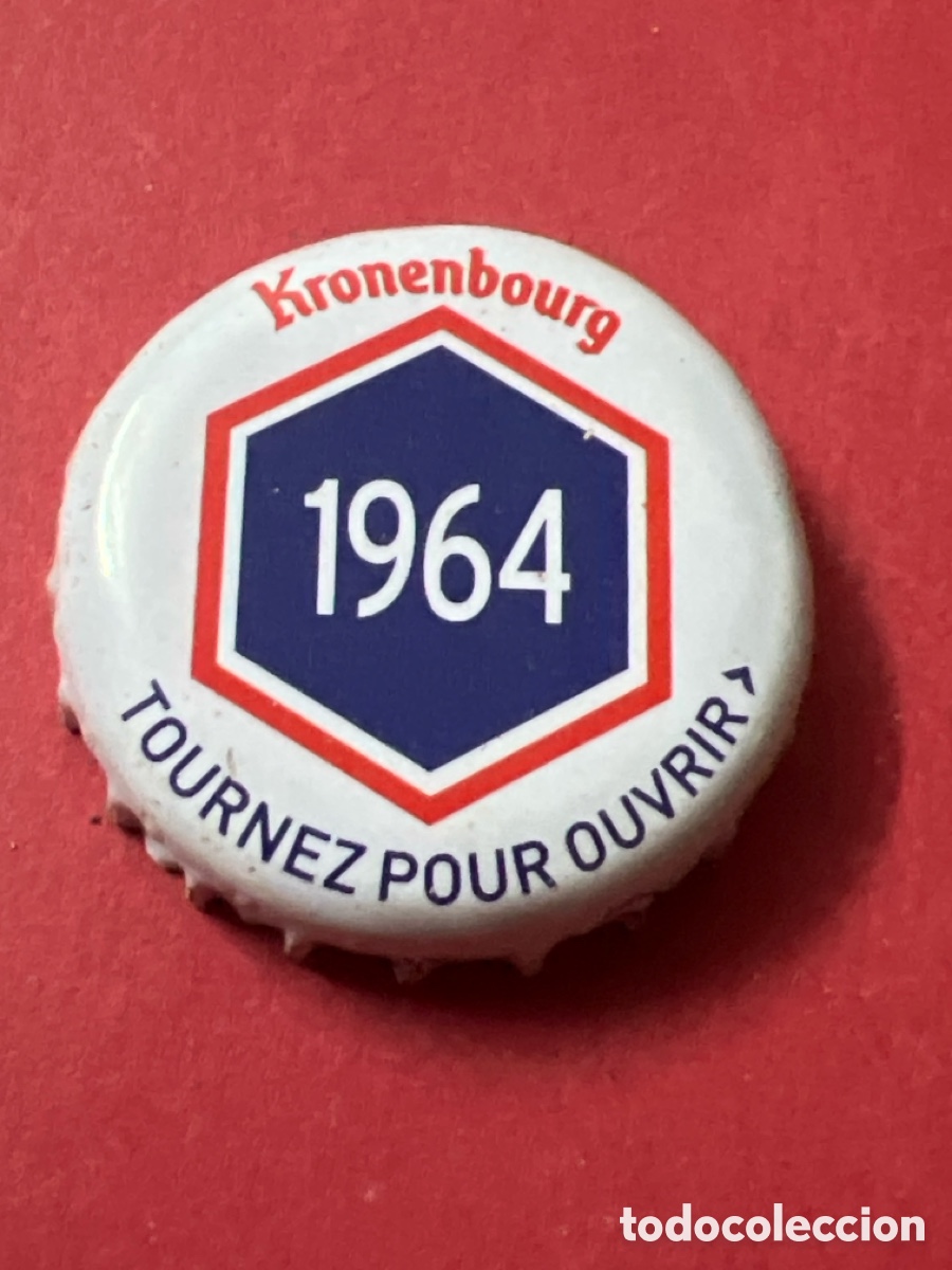 Coleccionismo de cervezas: B262. CHAPA CERVEZA - KRONENBOURG