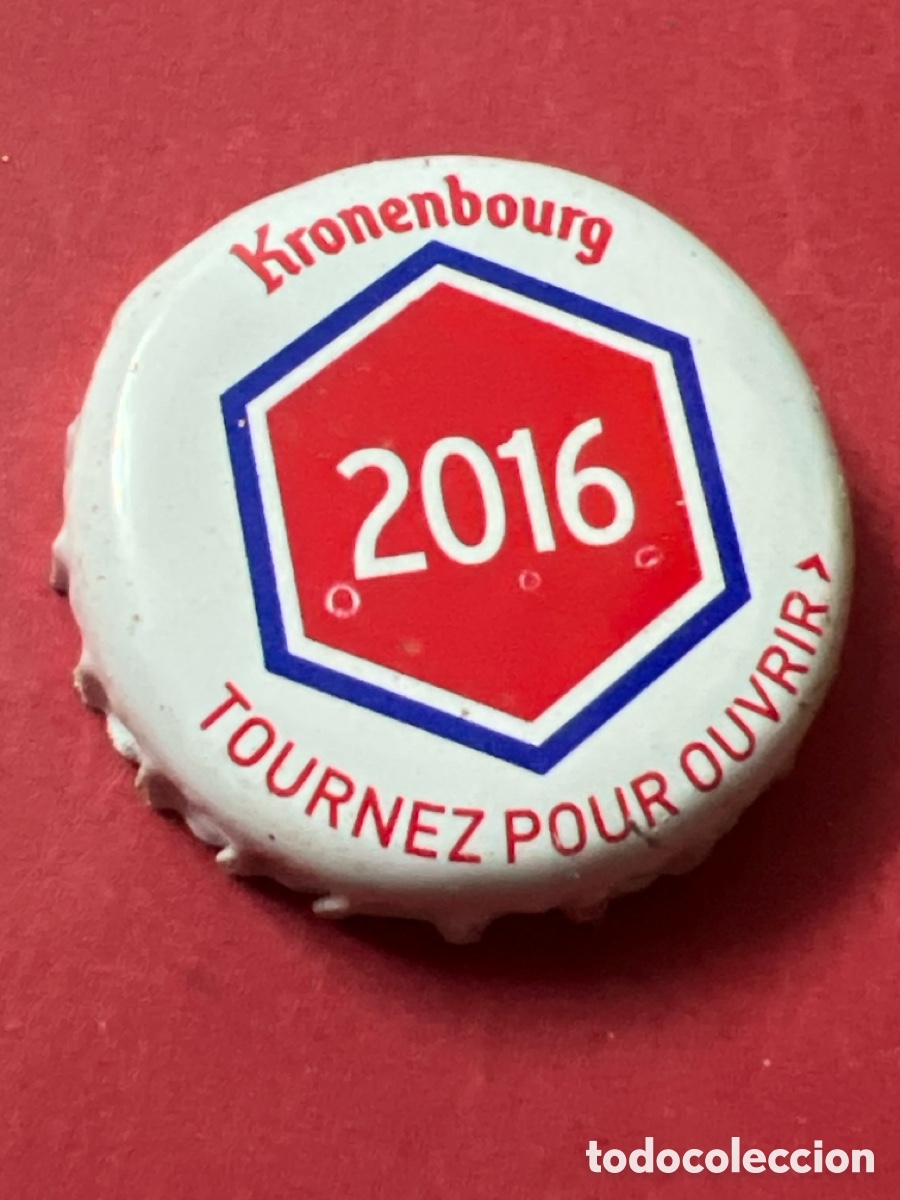 Coleccionismo de cervezas: B266. CHAPA CERVEZA - KRONENBOURG