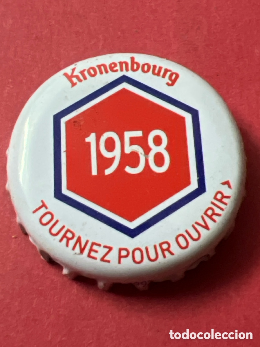 Coleccionismo de cervezas: B274. CHAPA CERVEZA - KRONENBOURG