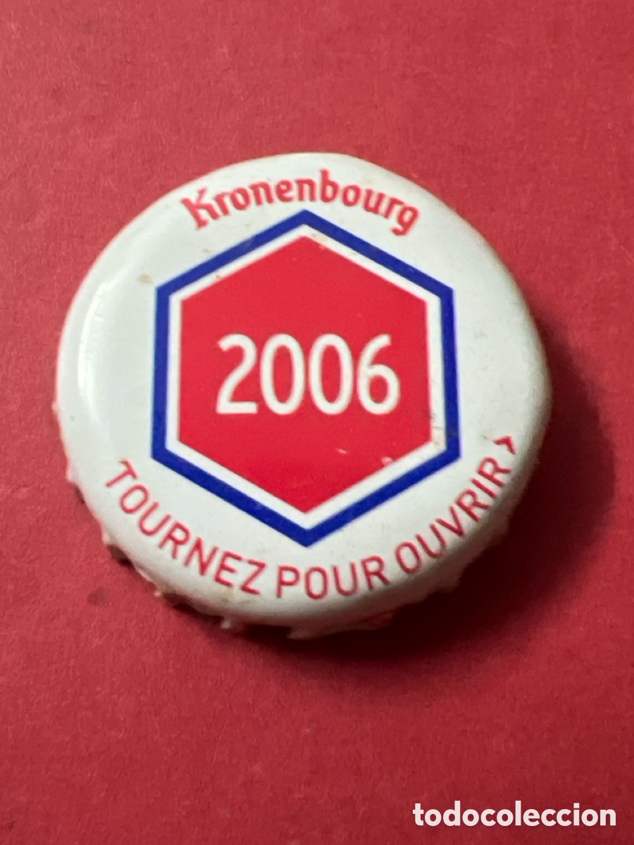 Coleccionismo de cervezas: B300. CHAPA CERVEZA - KRONENBOURG