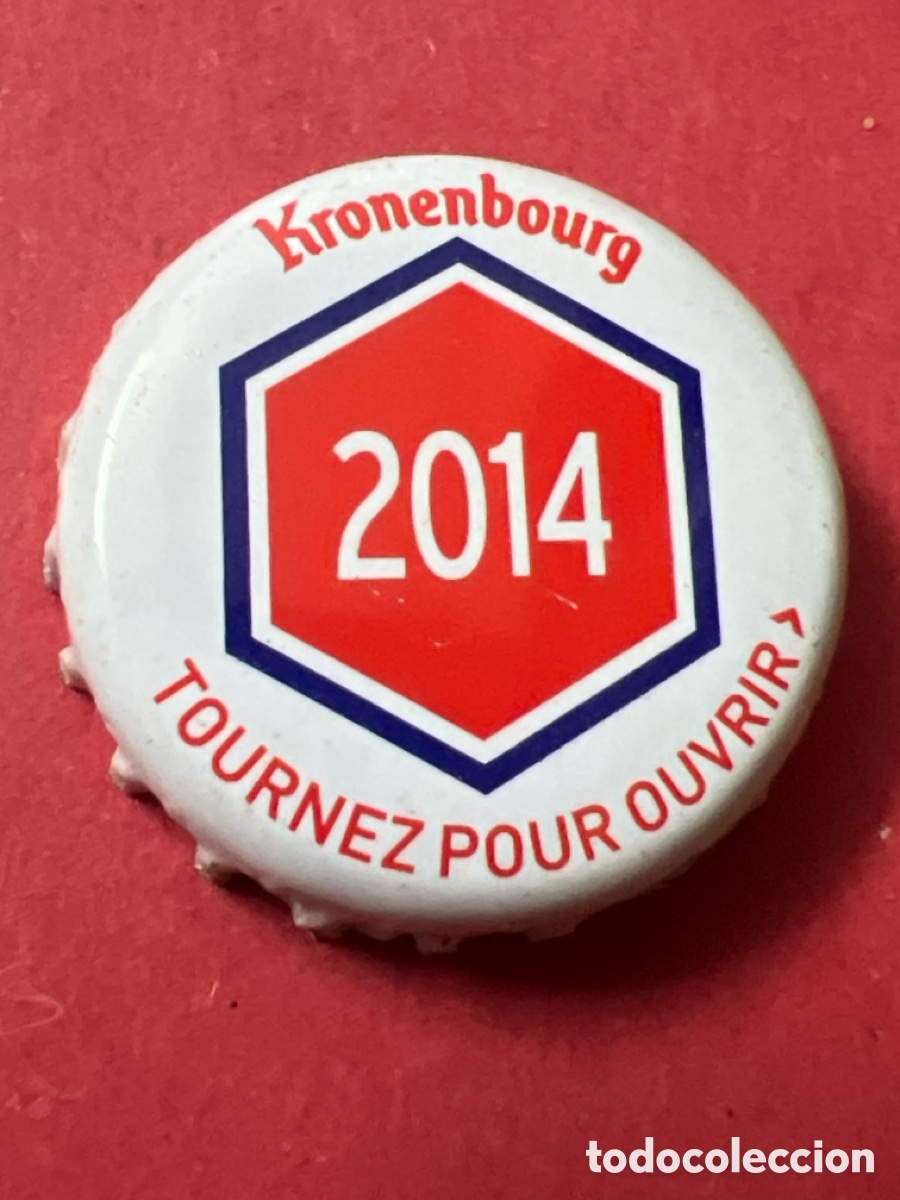 Coleccionismo de cervezas: B312. CHAPA CERVEZA - KRONENBOURG