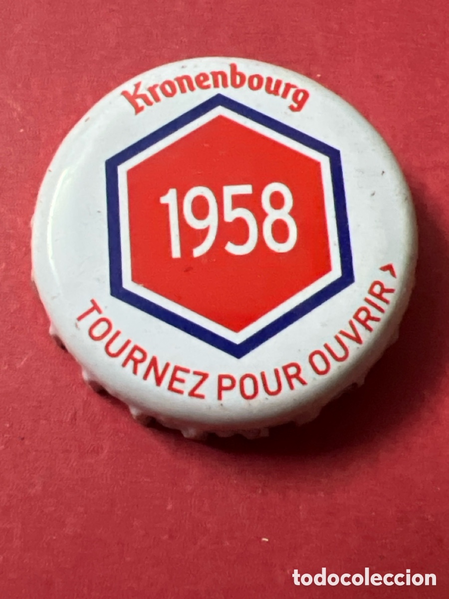 Coleccionismo de cervezas: B387. CHAPA CERVEZA - KRONENBOURG