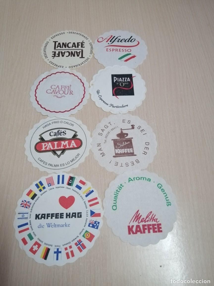 Coleccionismo de cervezas: LOTE DE POSAVASOS DE MARCAS DE CAF&Eacute;S - Foto 1