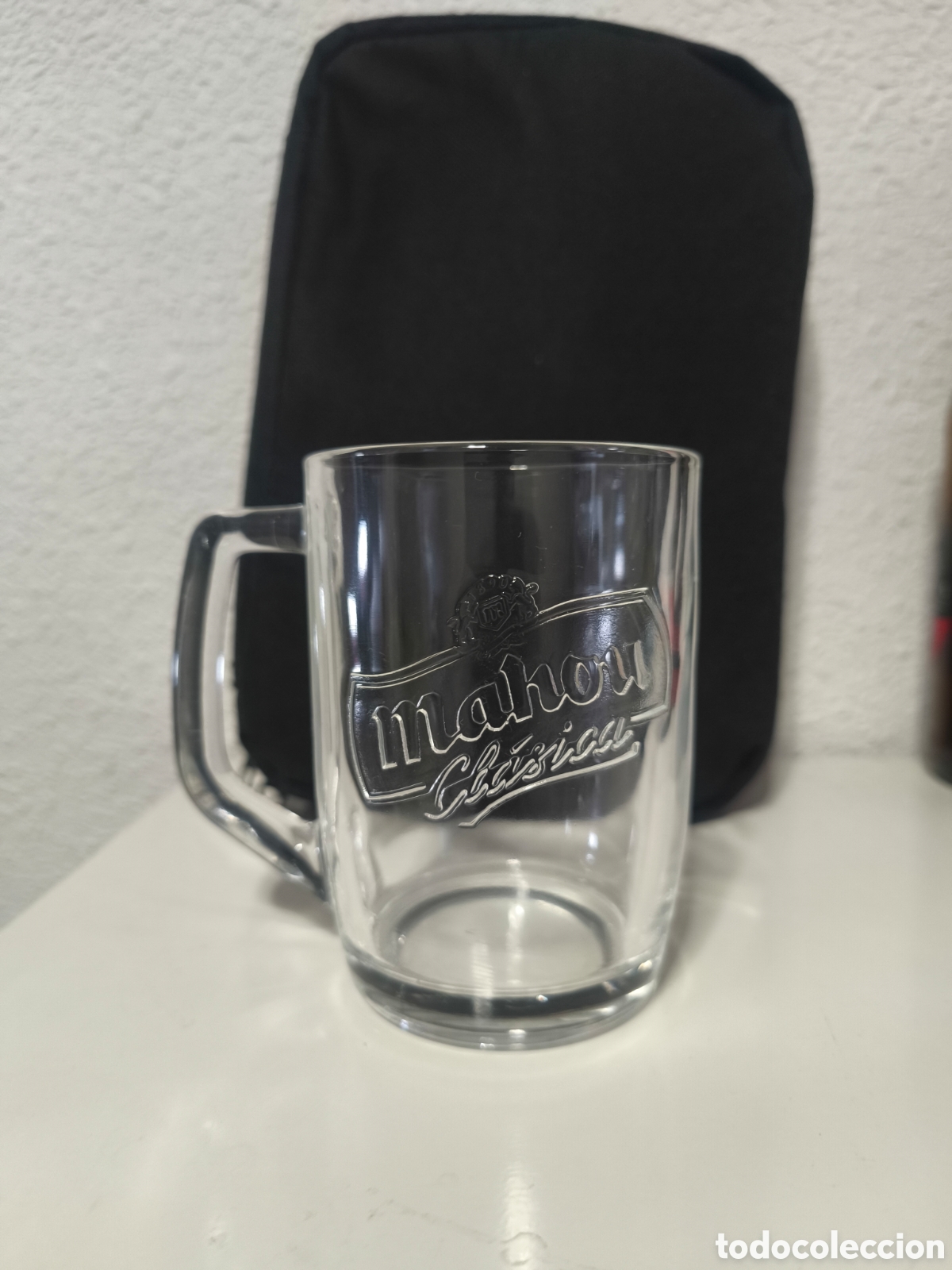 Coleccionismo de cervezas: Jarra cerveza Mahou cl&aacute;sica 25 cl