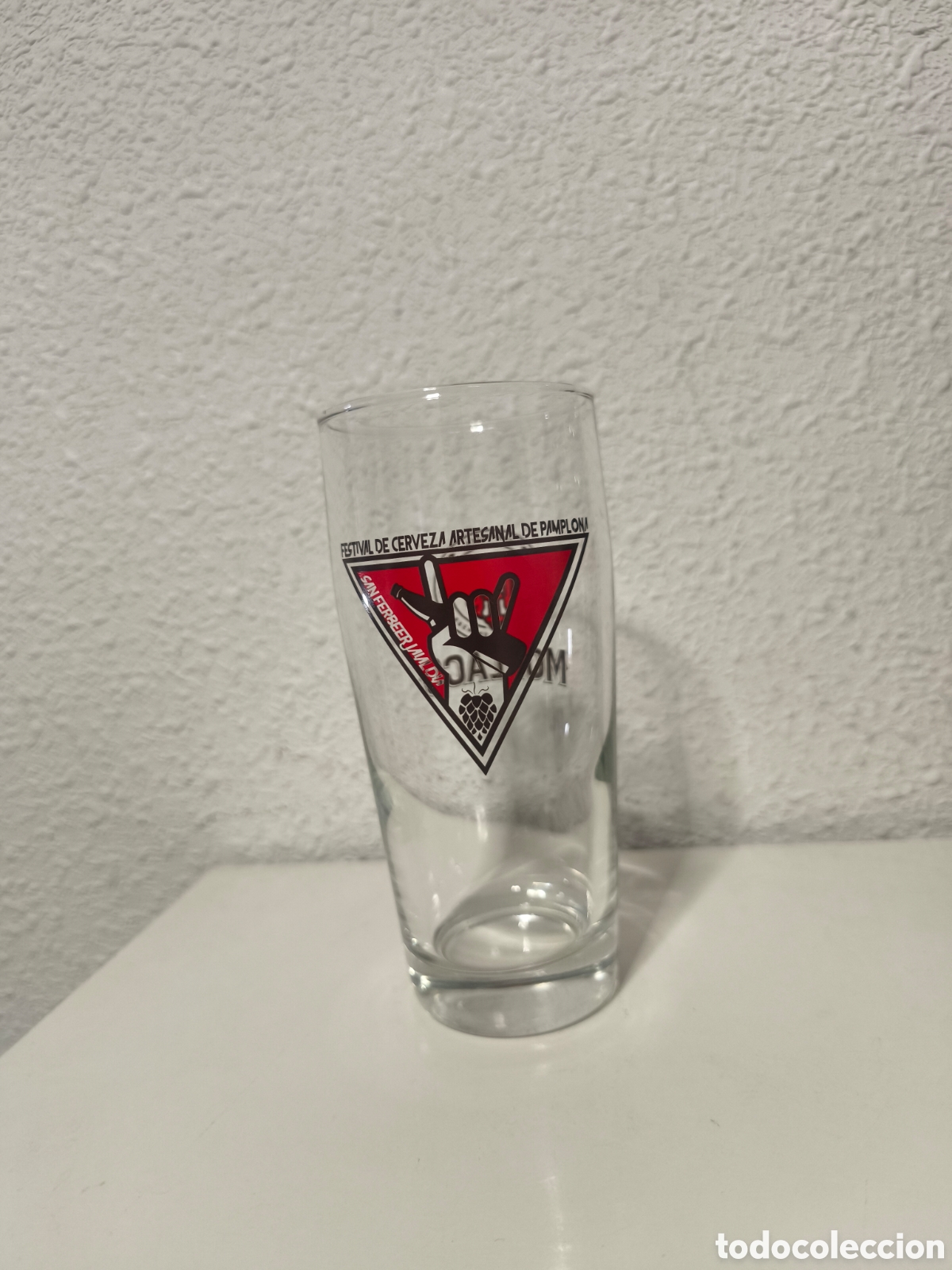 Coleccionismo de cervezas: Vaso cerveza Morlaco 25cl. - Foto 2