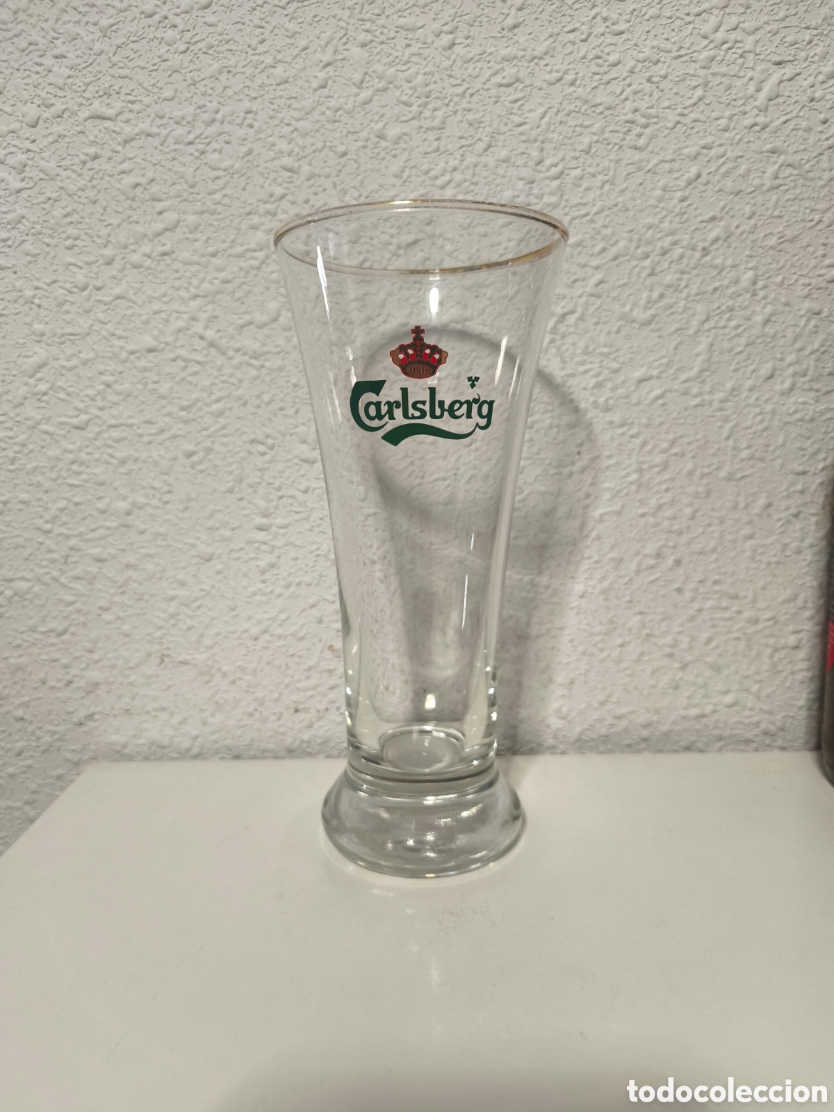 Coleccionismo de cervezas: Vaso cerveza Carlsberg