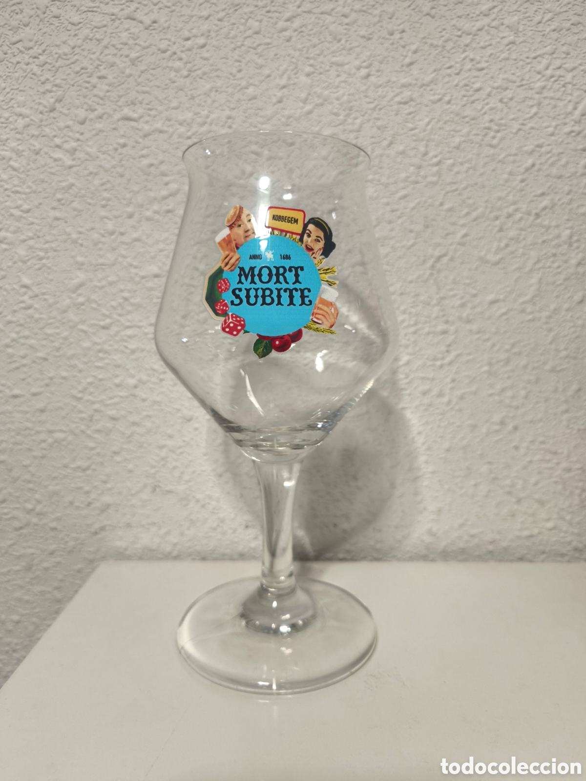 Coleccionismo de cervezas: Copa Cerveza Mort Subite - Foto 1