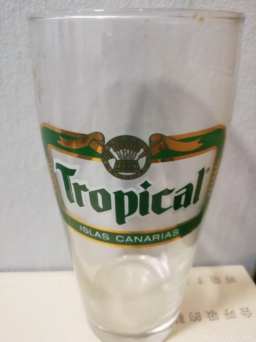 Coleccionismo de cervezas: VASO CERVEZA TROPICAL - Foto 1