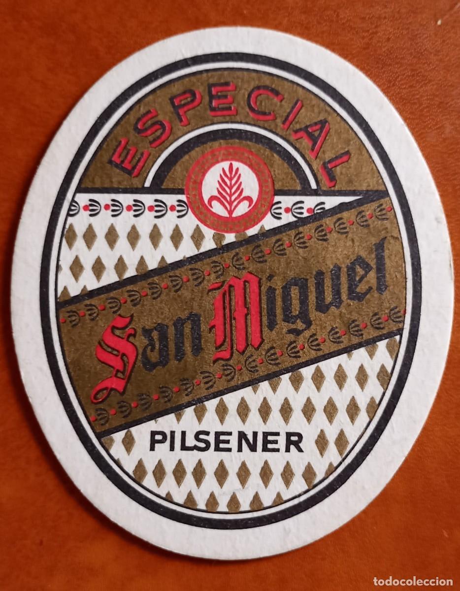 Coleccionismo de cervezas: Posavasos San Miguel - Foto 1