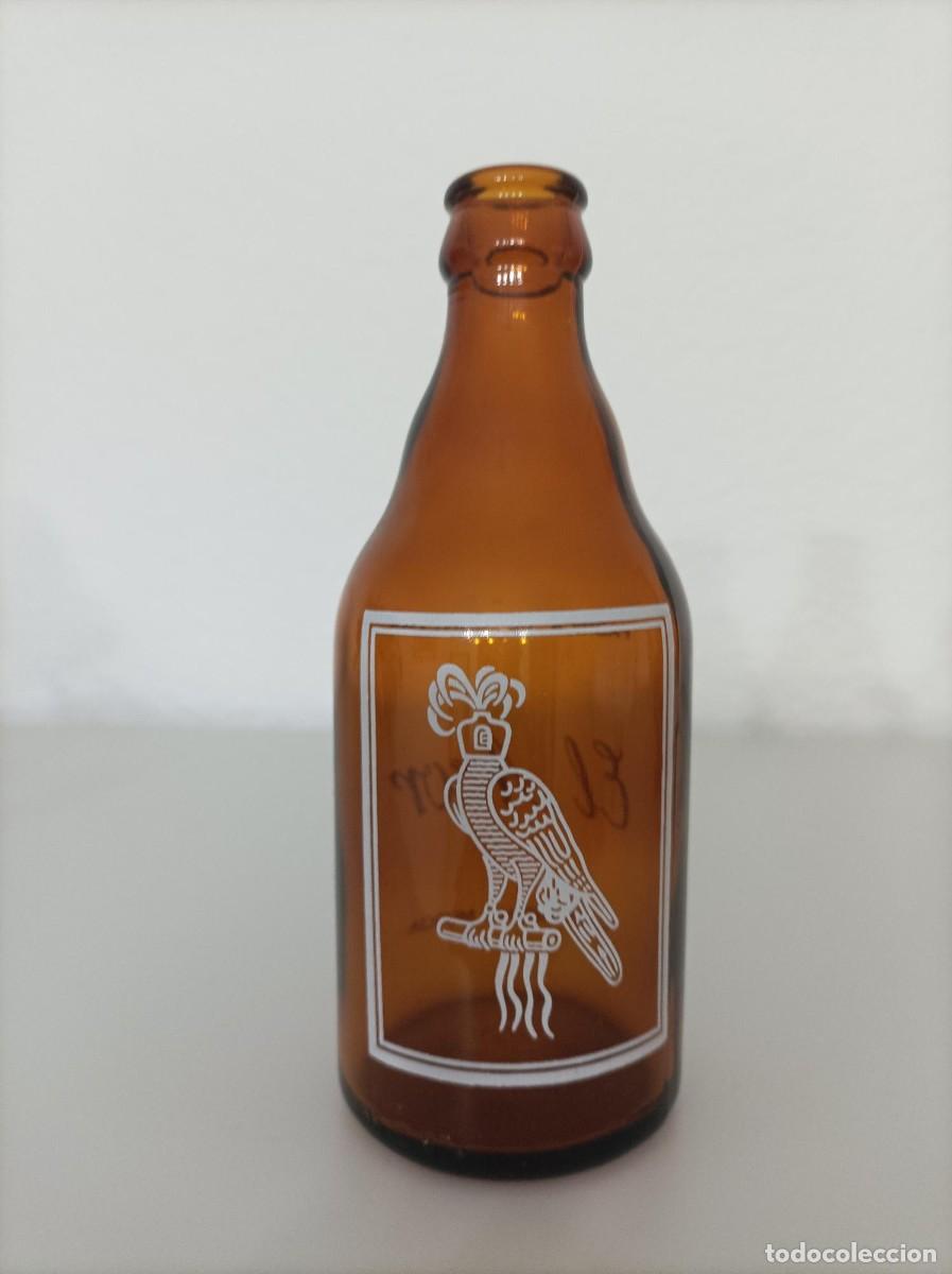 Coleccionismo de cervezas: Antigua botella de cerveza el Azor - Foto 1