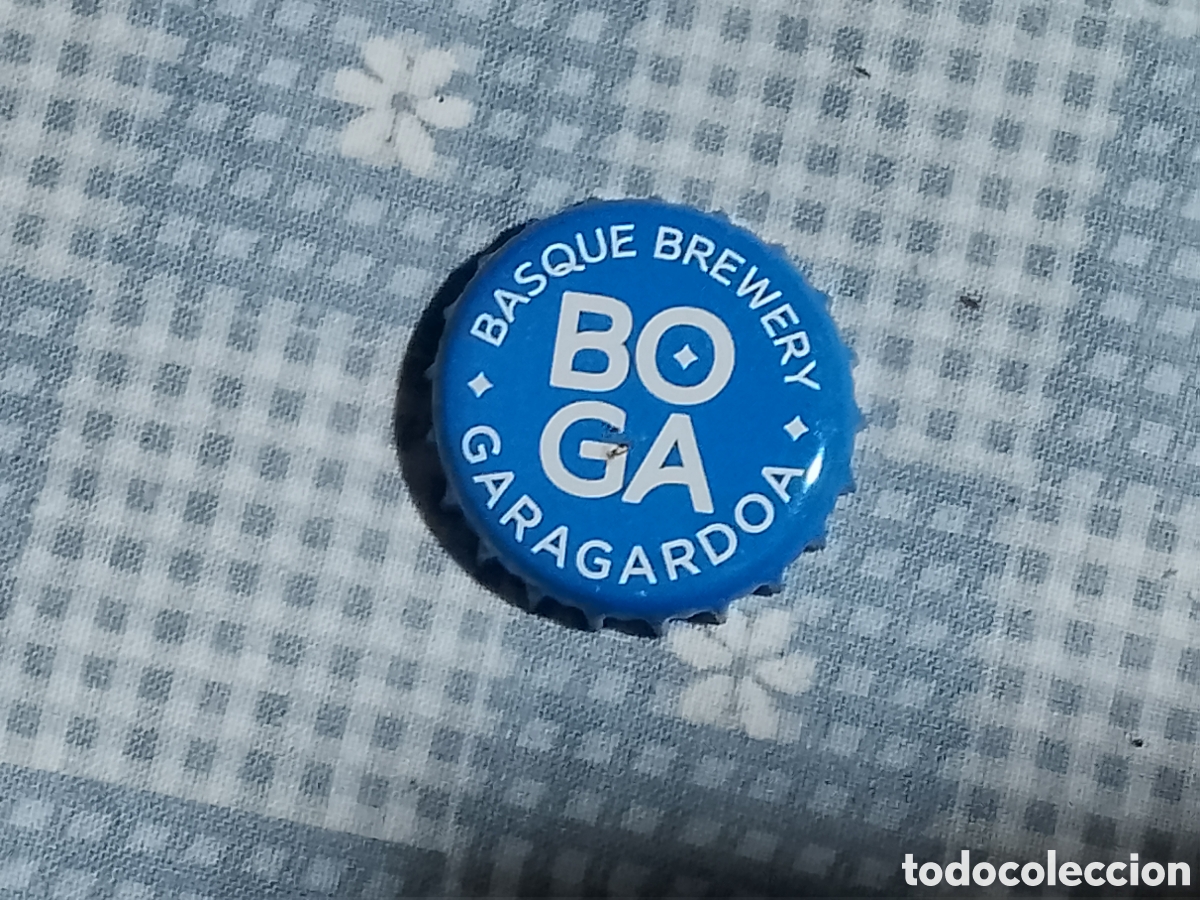 Coleccionismo de cervezas: BOGA . BASQUE BREWERY . TAP&Oacute;N . CORONA . CHAPA . GARAGARDOA . BIER . BIRRA .BEER . CERVEZA