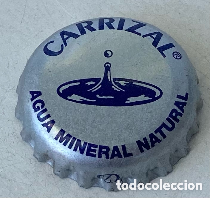 Coleccionismo de cervezas: BOTTLE CAP TAP&Oacute;N CORONA AIGUA WATER CHAPA EAU WASSER AGUA CARRIZAL.LE&Oacute;N.--LOTE N. 4087-CARMANJO