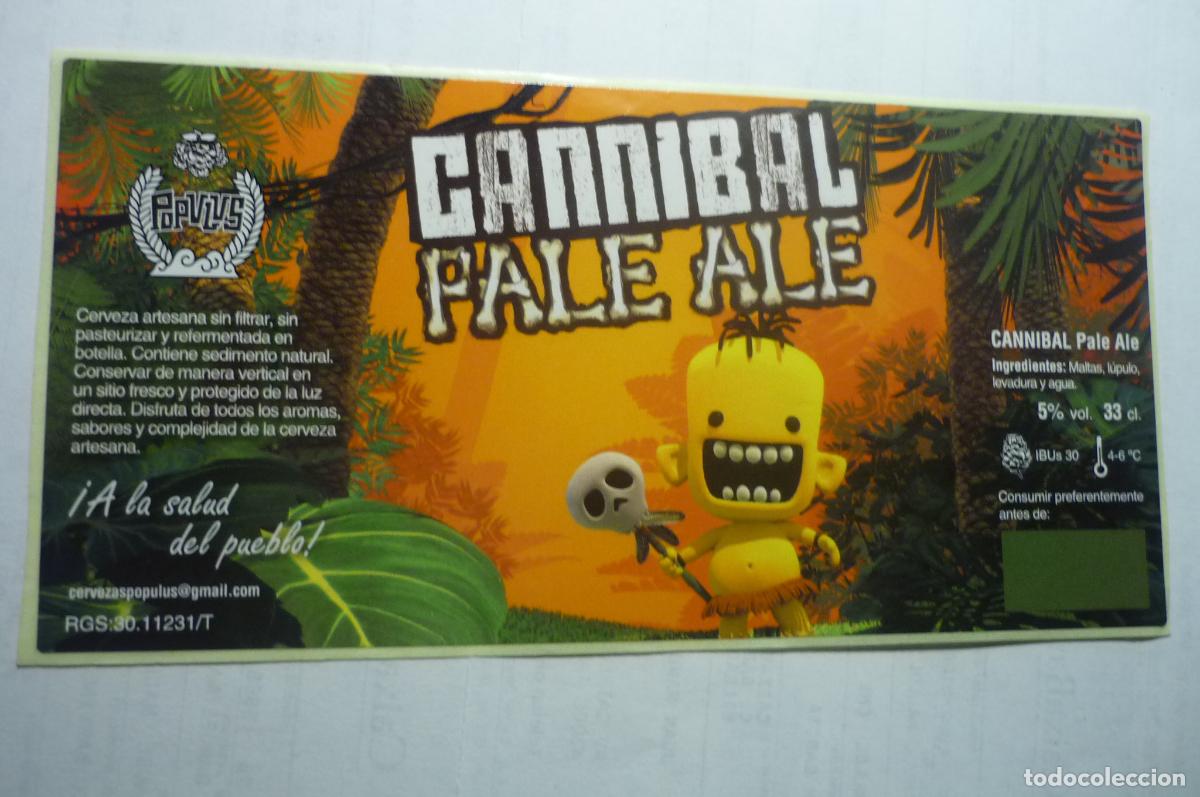 Coleccionismo de cervezas: tarjeta cerveza cannibal