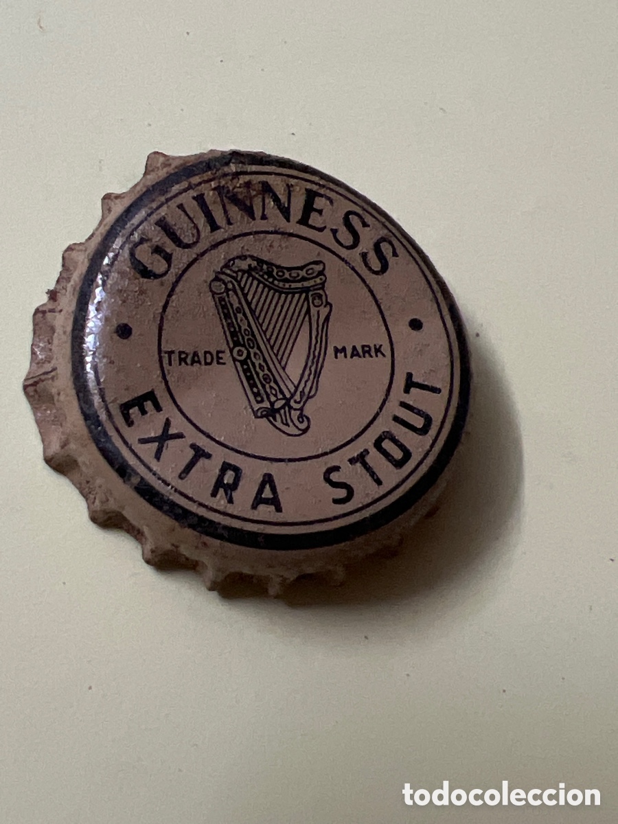 Coleccionismo de cervezas: T4/X10/N3. CHAPA CERVEZA ANTIGUA - GUINNESS EXTRA STOUT