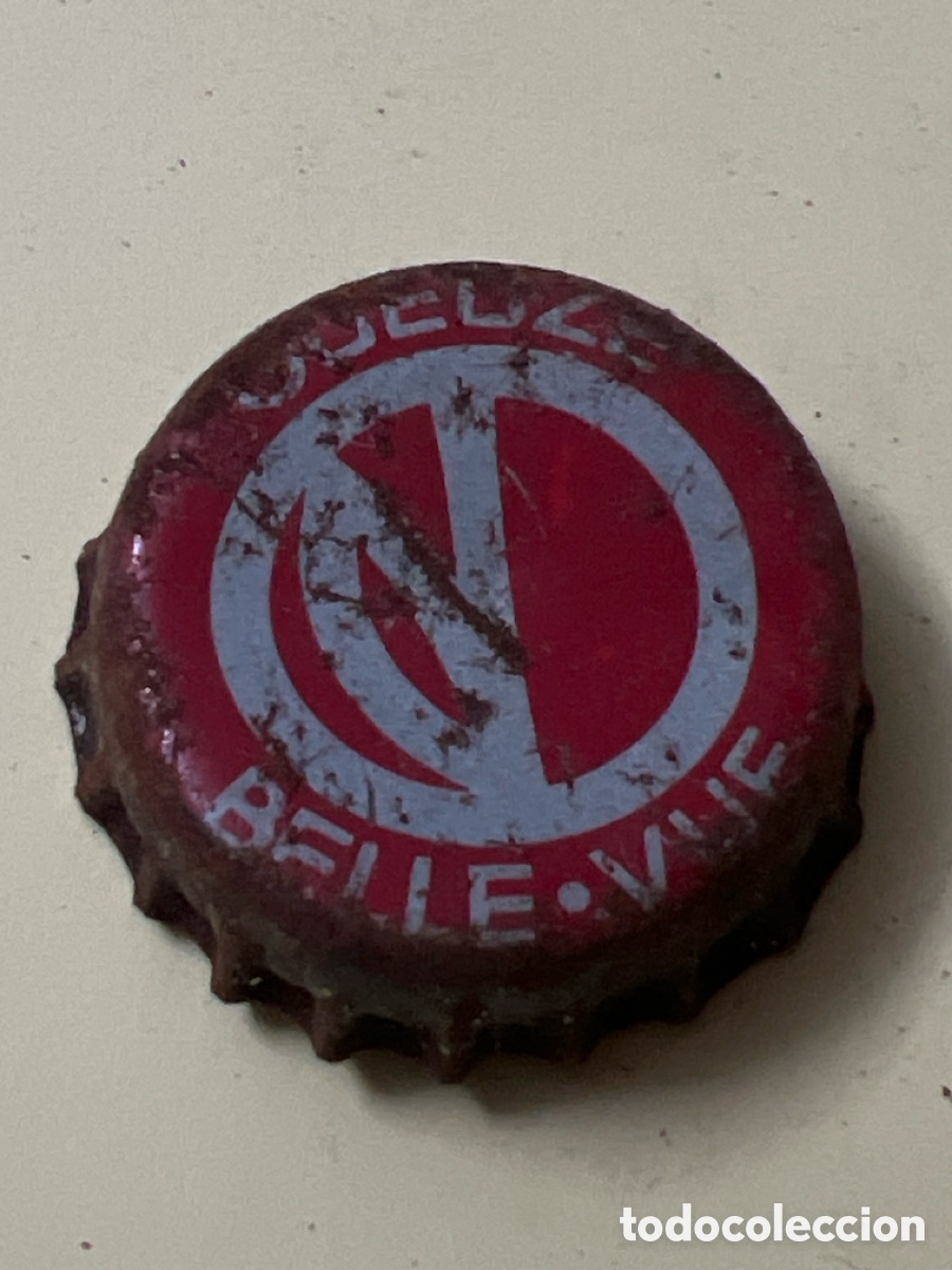 Coleccionismo de cervezas: T4/X8/N2. CHAPA CERVEZA ANTIGUA - Belle-Vue Gueuze - B&eacute;lgica