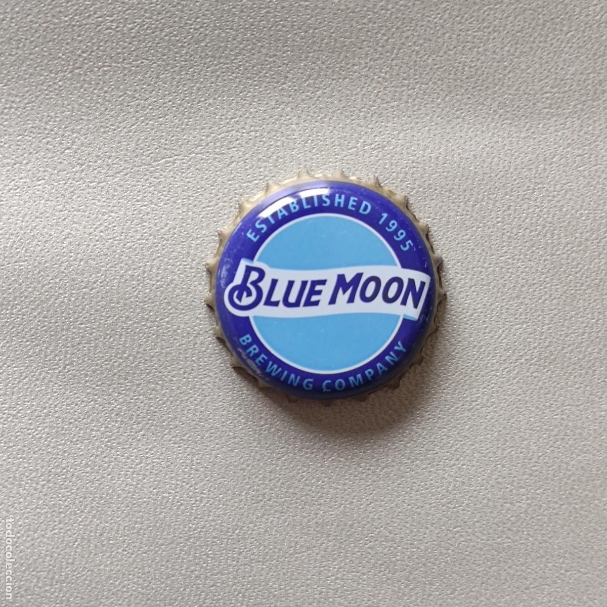 Coleccionismo de cervezas: CHAPA CERVEZA - BLUE MOON - - Foto 1