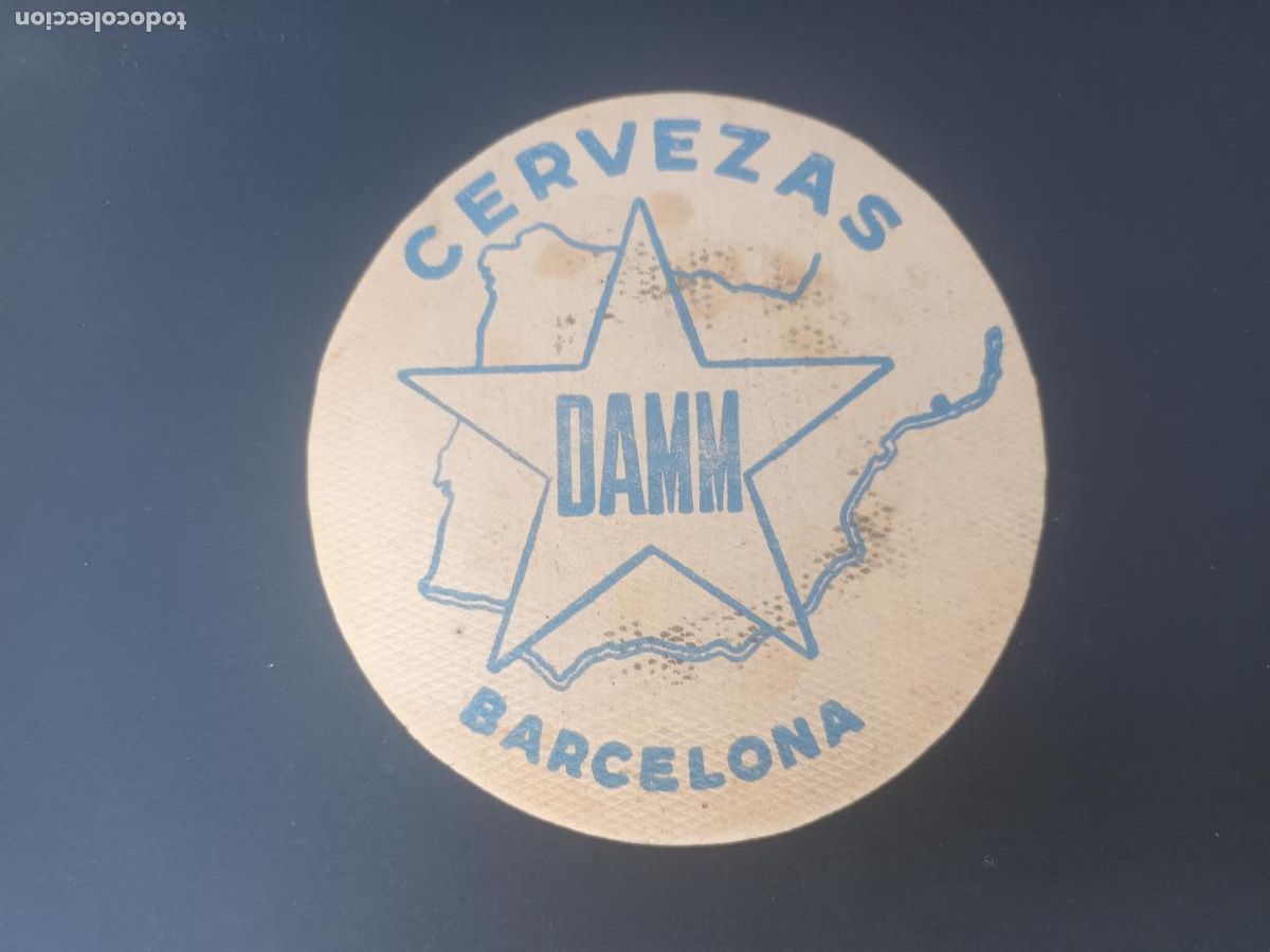 Coleccionismo de cervezas: POSAVASOS CERVEZA DAMM PUBLICIDAD HOTEL MALGRAT