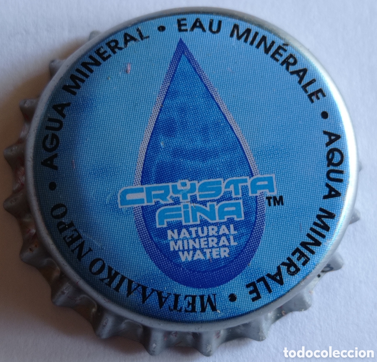 Coleccionismo de cervezas: TAPON CORONA AGUA CRYSTA FINA