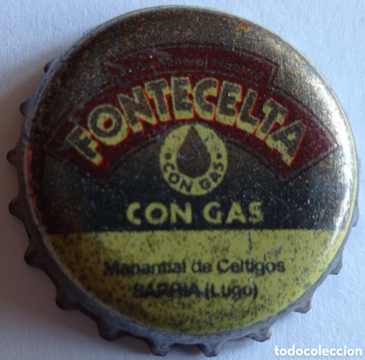 Coleccionismo de cervezas: AGUA FONTECELTA SIGNO TCI
