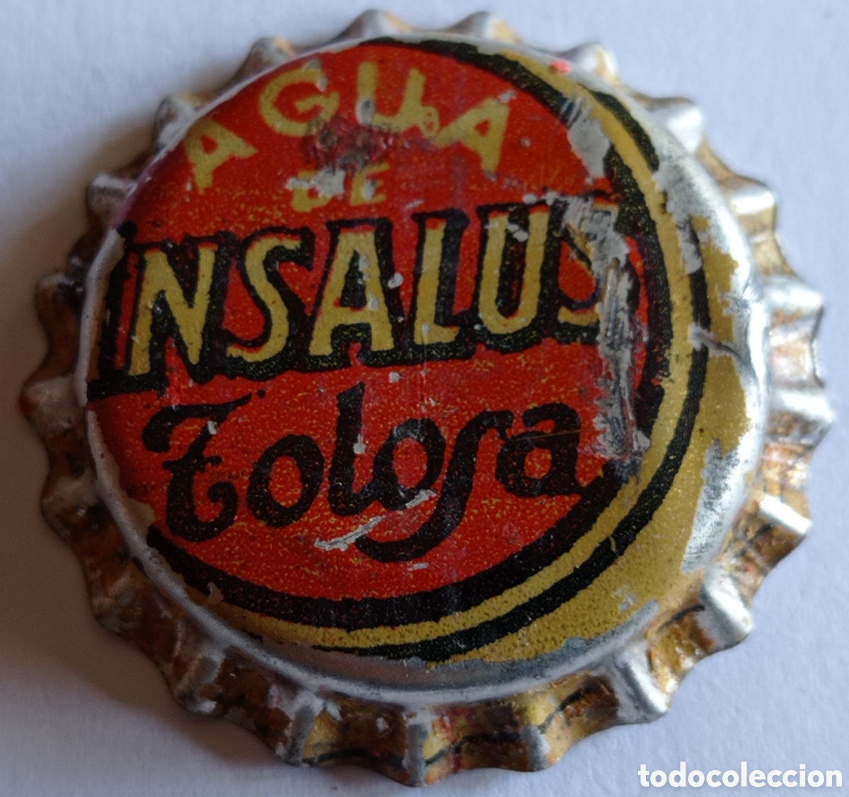 Coleccionismo de cervezas: AGUA INSALUS TOLOSA SIGNO METALINAS