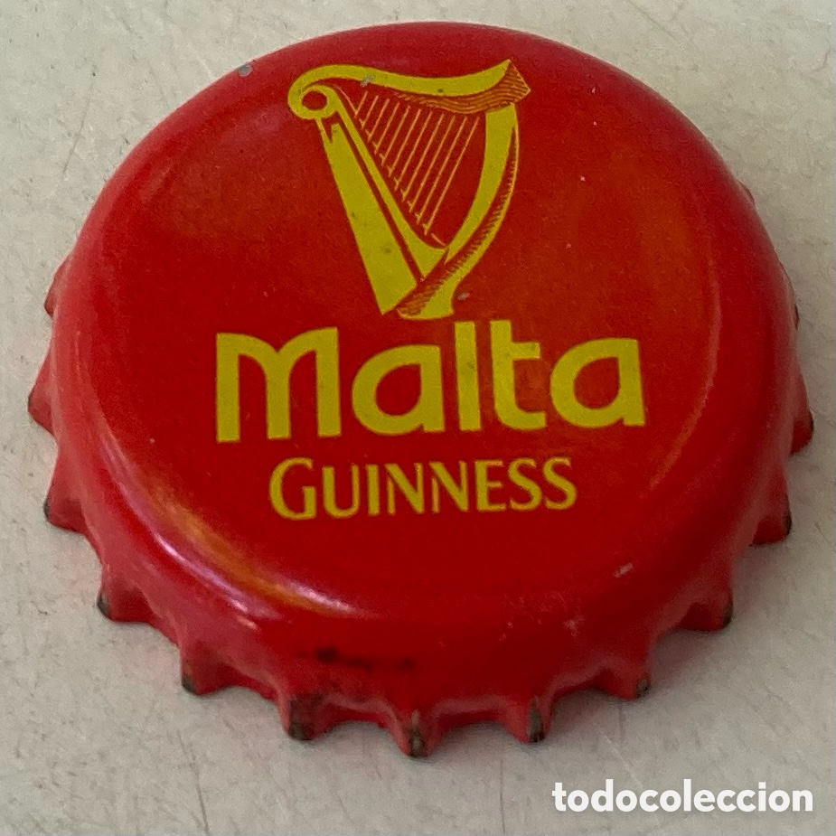 Coleccionismo de cervezas: BOTTLE CAP TAP&Oacute;N CORONA BEER CAPSULE CHAPA CERVEZA GUINNESS MALTA. NIGERIA.--LOTE N. 4112--CARMANJO