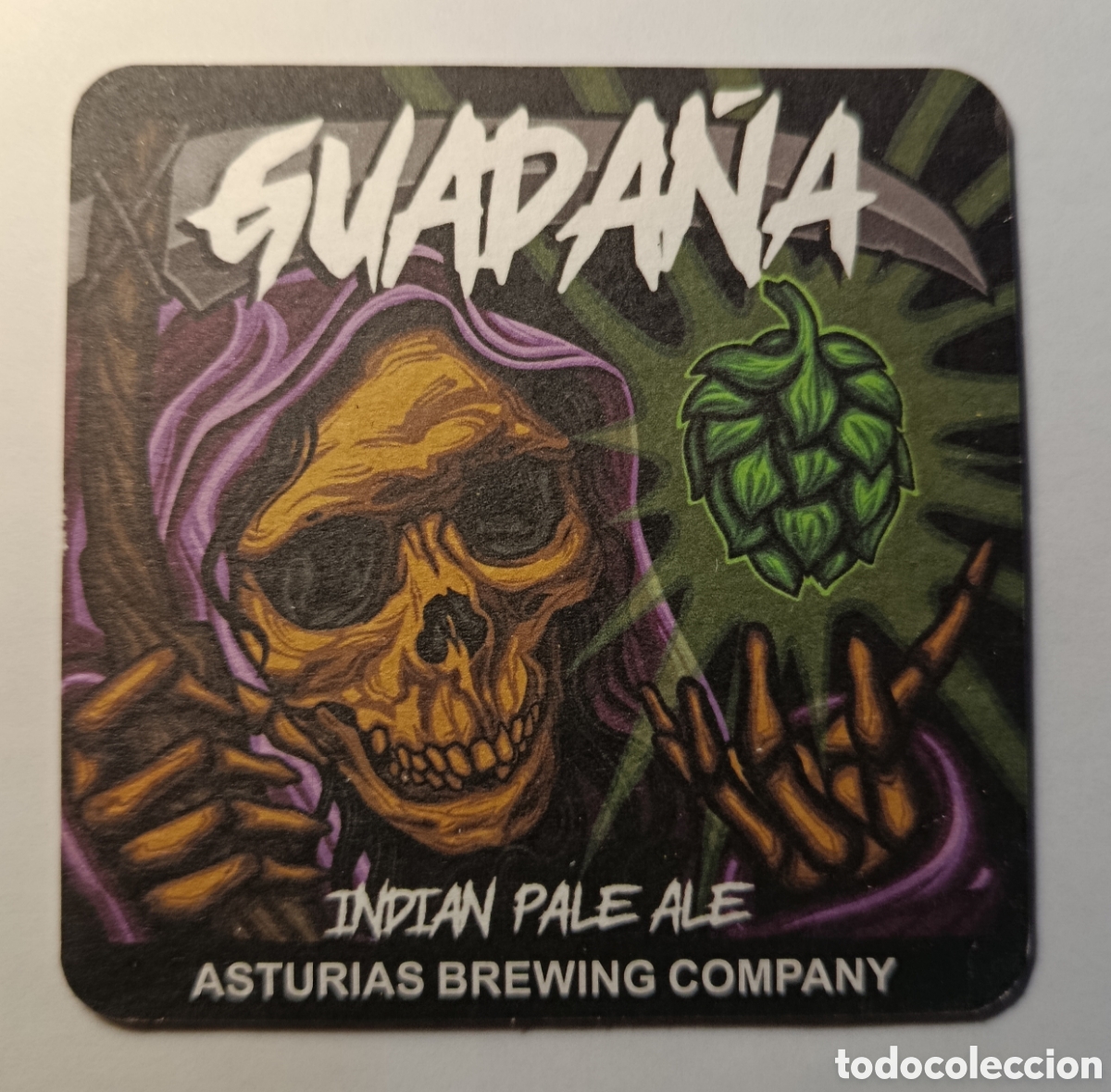 Coleccionismo de cervezas: POSAVASOS CERVEZA ASTURIAS BREWING COMPANY