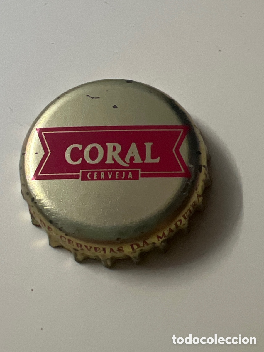 Coleccionismo de cervezas: T4/X5/i2. TAPON CORONA CHAPA BEER BOTTLE CAP KRONKORKEN TAPPI CAPSULE CORAL - PORTUGAL
