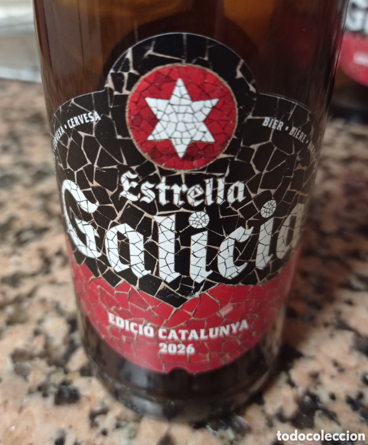 Coleccionismo de cervezas: BOTELLA ESTRELLA GALICIA SANT JORDI 2026
