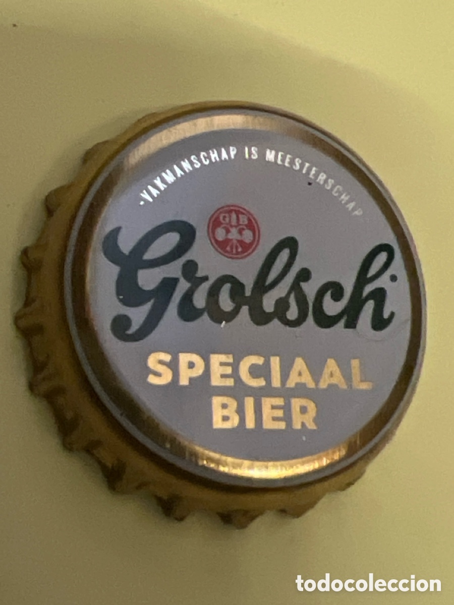 Coleccionismo de cervezas: T4/X16/A1/1. CHAPA CERVEZA - Grolsch Brouwerij - SPECIAL BIER