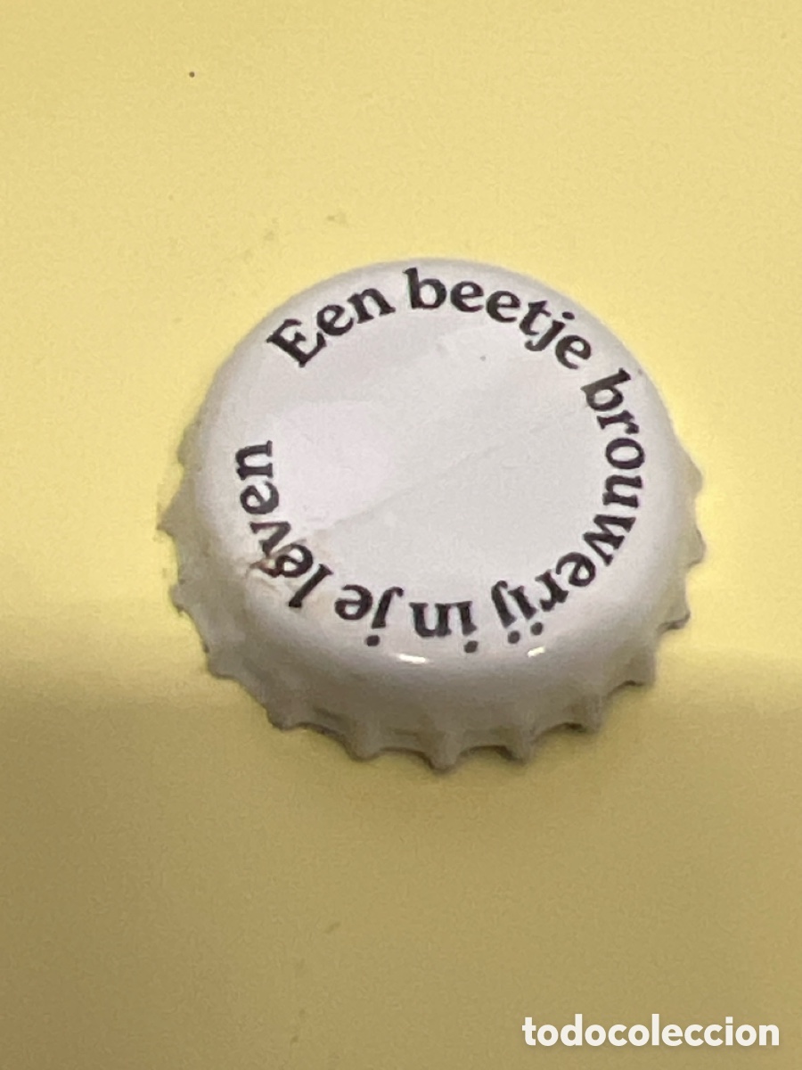 Coleccionismo de cervezas: T4/X16/A2/4. CHAPA CERVEZA - De Eeuwige Jeugd, Een beetje brouwerij in je leven