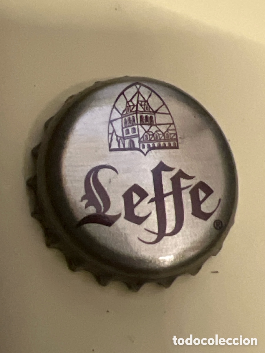 Coleccionismo de cervezas: T4/X16/A5/6. CHAPA CORONA CERVEZA LEFFE -BELGIUM