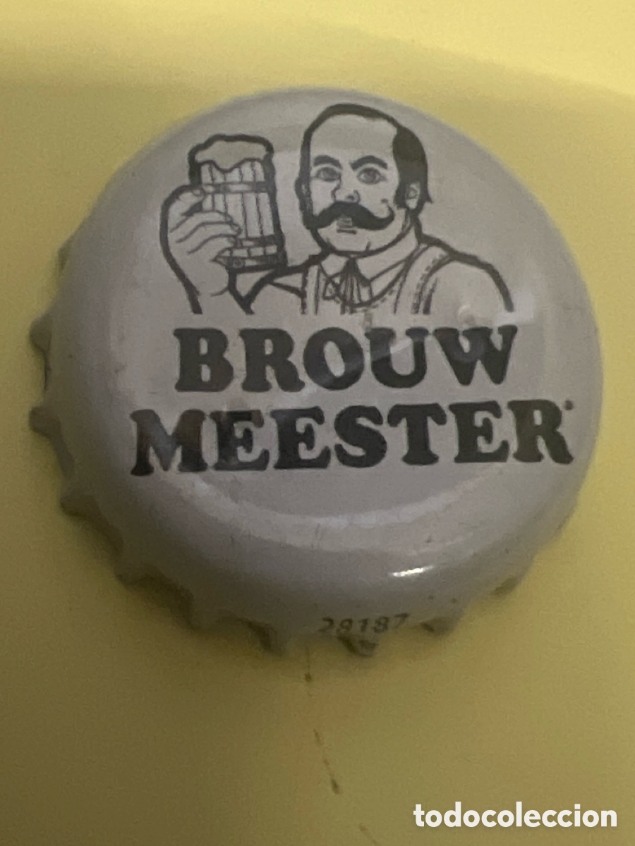 Coleccionismo de cervezas: T4/X16/A8/5. CHAPA CERVEZA - BROUW MEESTER