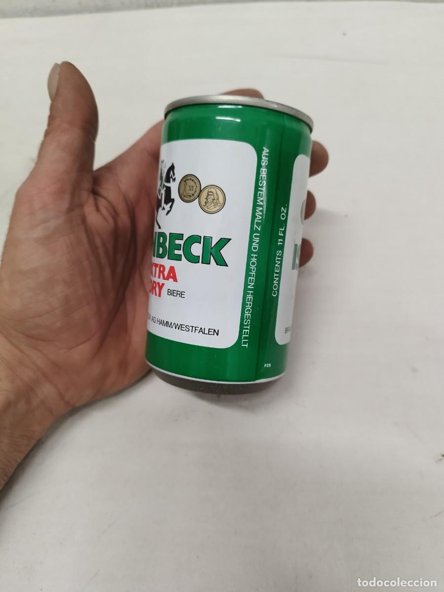 Coleccionismo de cervezas: Antigua lata de cerveza. - Foto 4