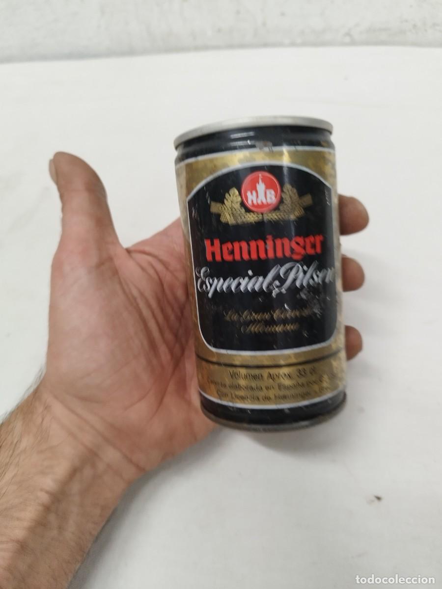 Coleccionismo de cervezas: Antigua lata de cerveza. - Foto 3