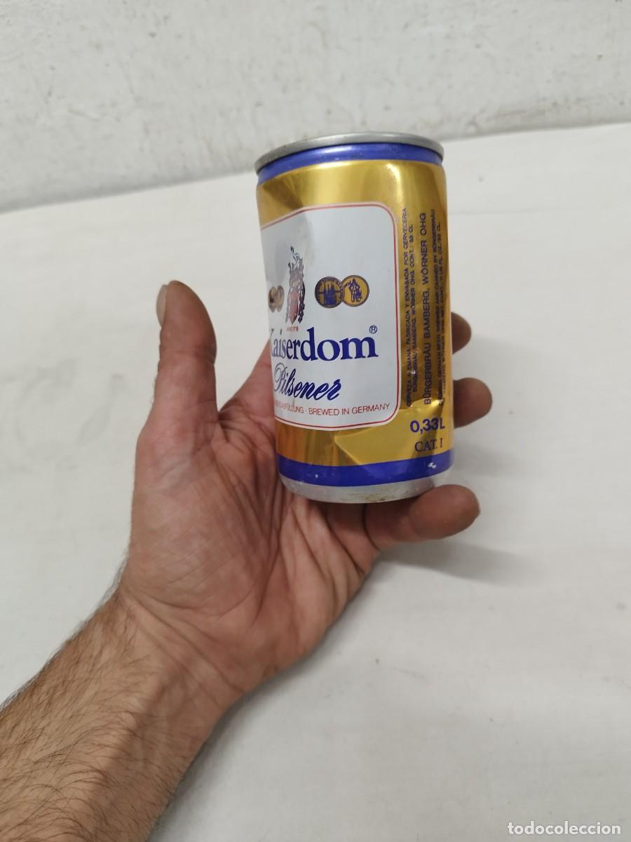 Coleccionismo de cervezas: Antigua lata de cerveza. - Foto 4