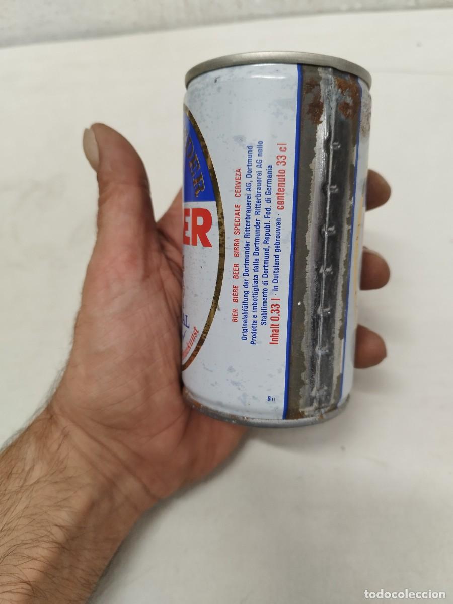 Coleccionismo de cervezas: Antigua lata de cerveza. - Foto 2