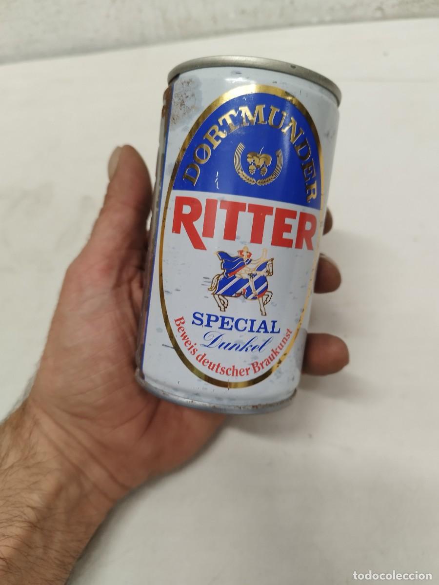 Coleccionismo de cervezas: Antigua lata de cerveza. - Foto 3