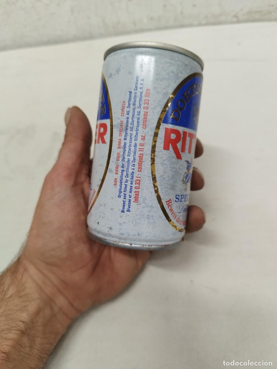 Coleccionismo de cervezas: Antigua lata de cerveza. - Foto 4