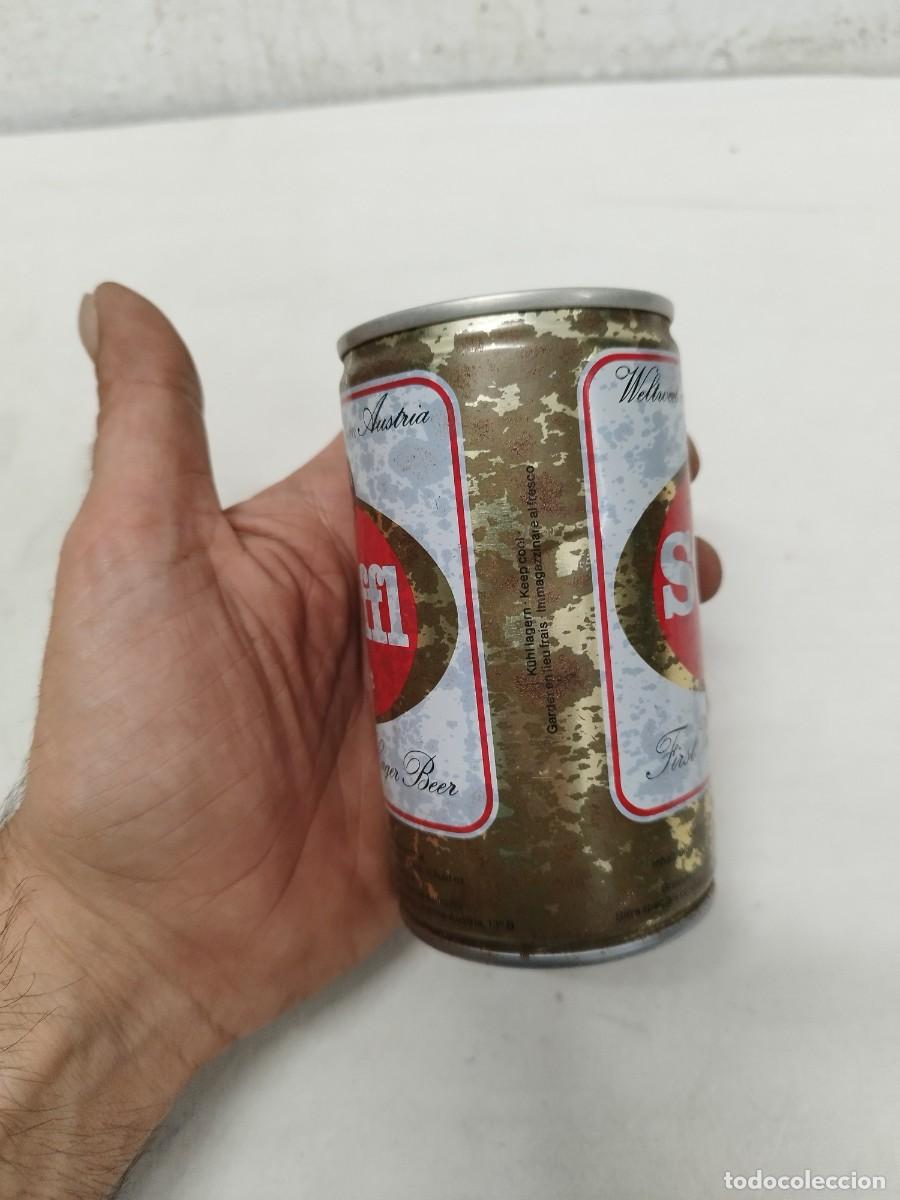 Coleccionismo de cervezas: Antigua lata de cerveza. - Foto 2