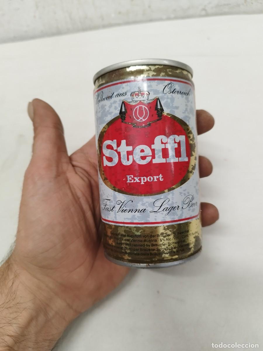 Coleccionismo de cervezas: Antigua lata de cerveza. - Foto 3