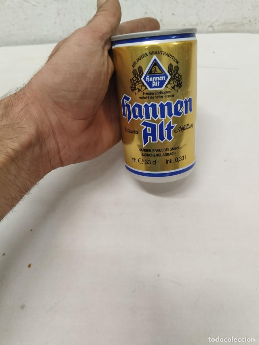 Coleccionismo de cervezas: Antigua lata de cerveza.