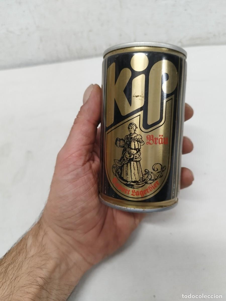 Coleccionismo de cervezas: Antigua lata de cerveza. - Foto 3