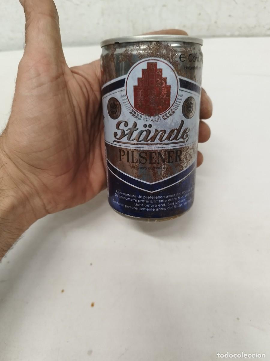 Coleccionismo de cervezas: Antigua lata de cerveza.